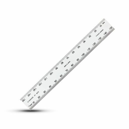 Toledo ST150M 150mm Metric Double Sided Stainless Steel Rule – image 2