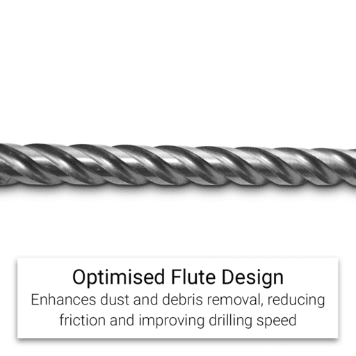 MAGNUS M142604 14mm x 260mm SDS Plus 4 Cutter  Drill Bit – image 5
