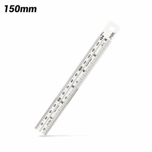 Toledo 150A6 150mm Stainless Steel Metric & Imperial Single Sided Rule