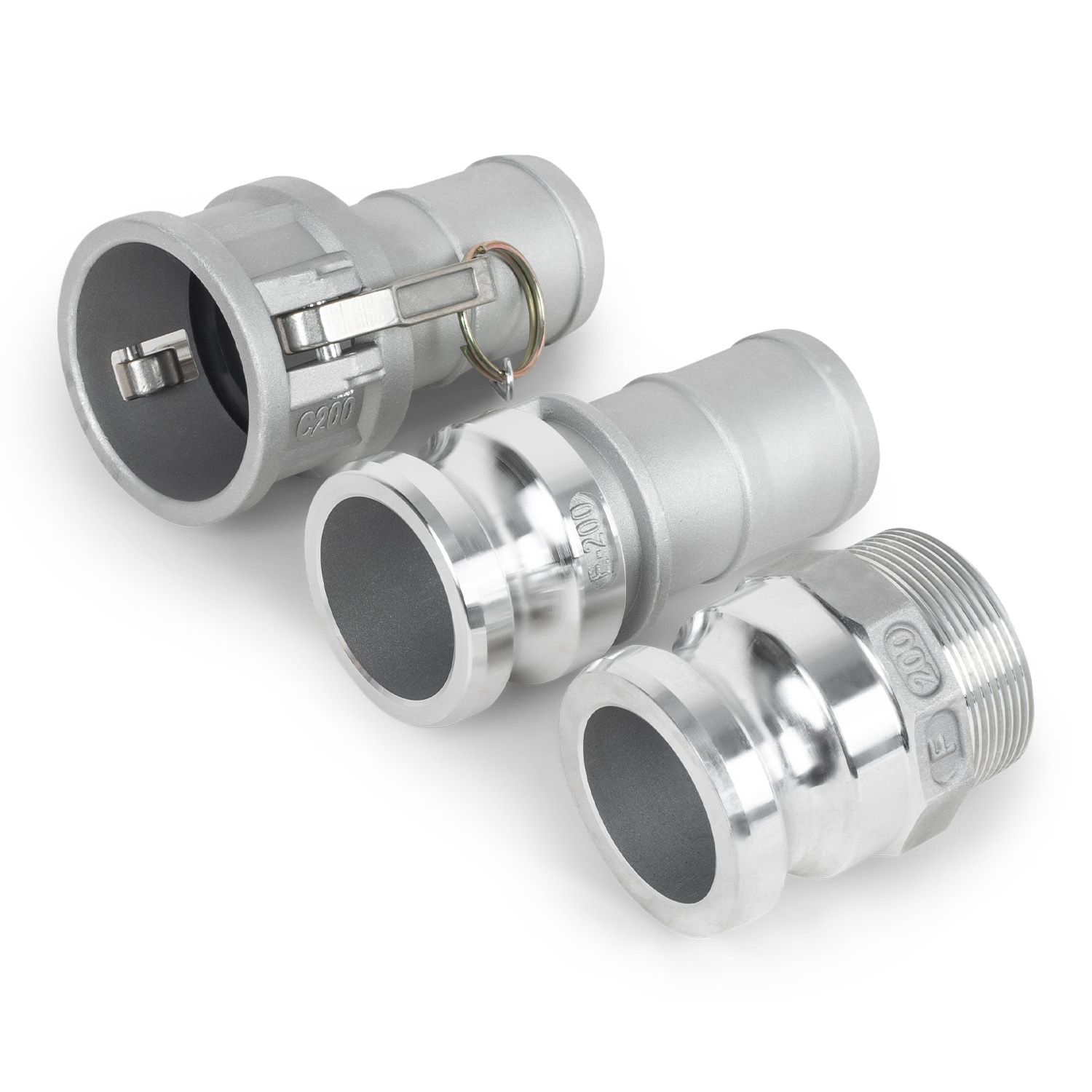 Industek CAMKIT2 50mm (2") 3 Pce Camlock Set – image 1