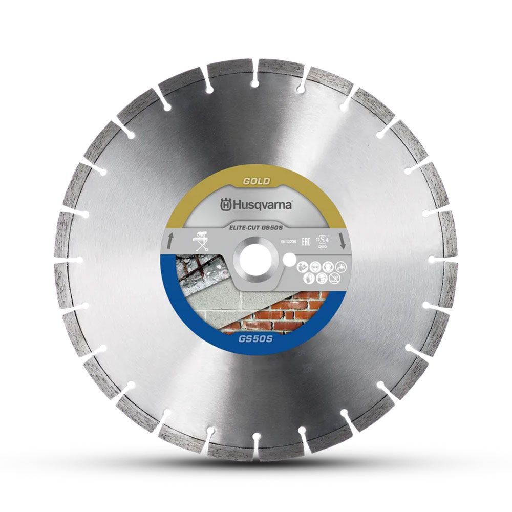 Husqvarna 579804120 350mm (14") ELITE-CUT Silent Core Masonry Diamond Blade – image 2