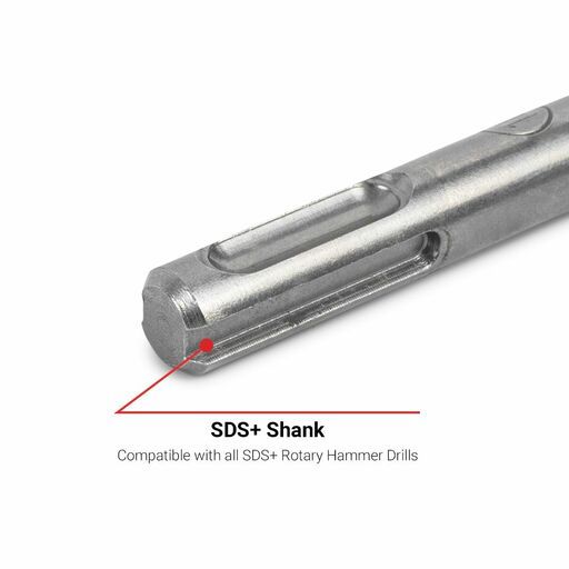 MAGNUS M104604 10mm x 460mm SDS Plus 4 Cutter Drill Bit – image 4