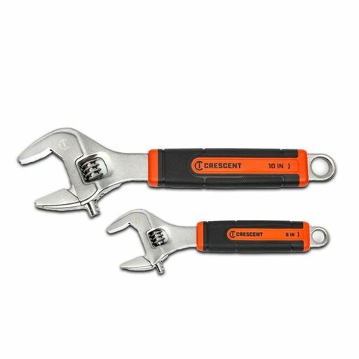 Crescent AC3610CVS 2-Pack 6/10" Chrome Cushion Grip Adjustable Wrench – image 3