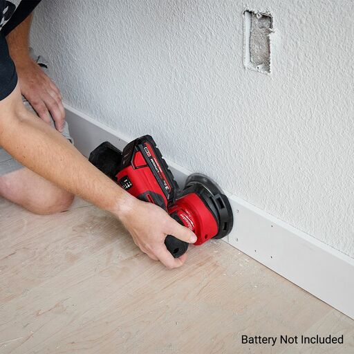 Milwaukee M18FROS1250 18V Li-ion Cordless 125mm Random Orbital Sander with VACLINK - Skin Only – image 7
