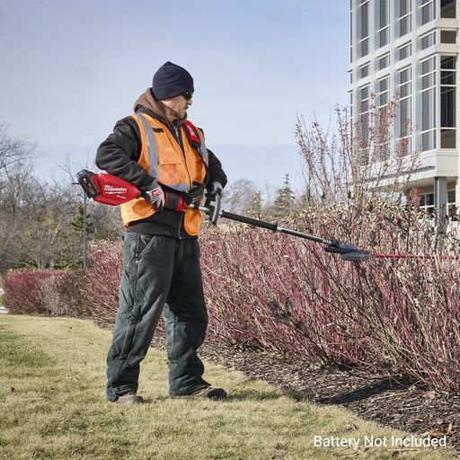 Milwaukee M18FHTE210 18V Li-ion FUEL 2.1m Pole Articulating Hedge Trimmer - Skin Only – image 7