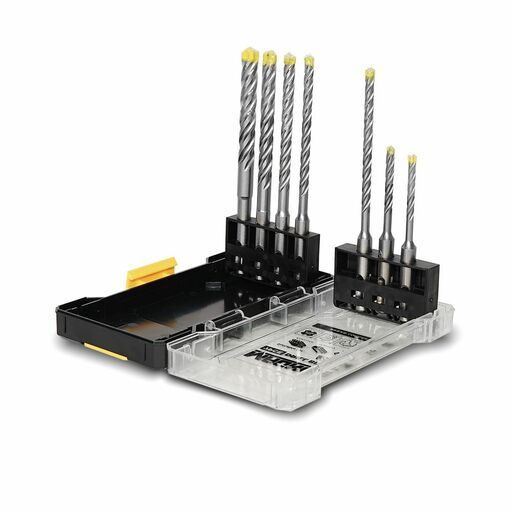 MAGNUS MSP7PC 7pce SDS Plus 4 Cutter Drill Bit Set – image 4