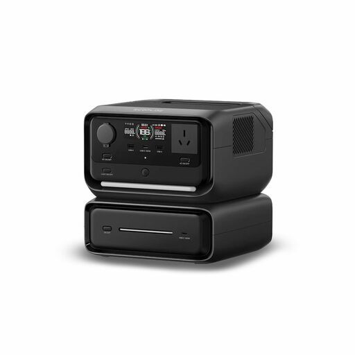 EcoFlow EFRIVER3Max-AU-CBOX RIVER 3 Max Plus Portable Power Station with EB300