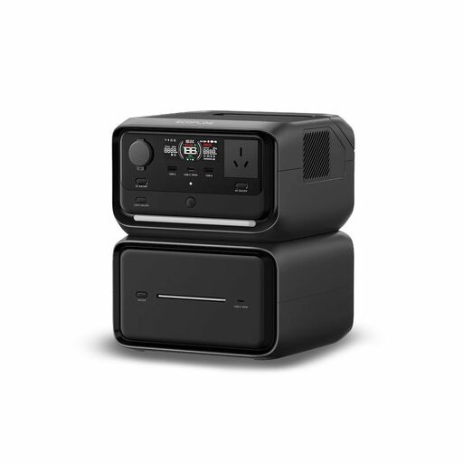 EcoFlow EFRIVER3MaxPlus-AU-CBOX RIVER 3 Max Plus Portable Power Station With EB600