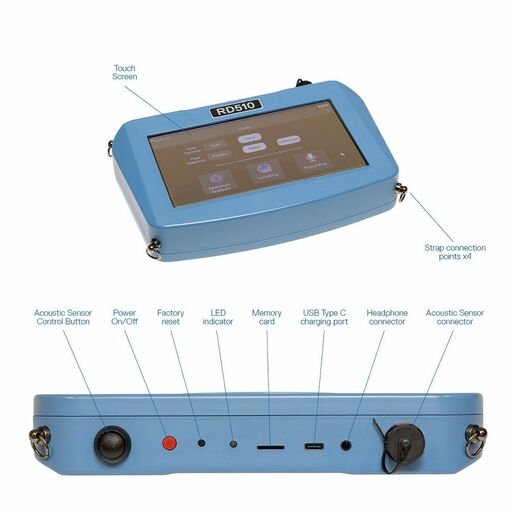 Radiodetection 10/RD510-KIT-PRO Water Leak Detector and Water Pipe Locator Kit – image 3