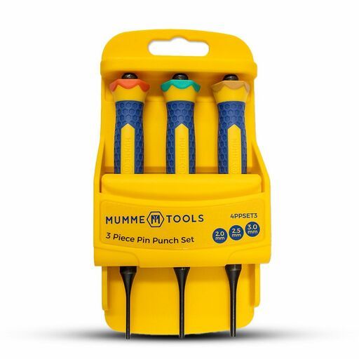 Mumme Tools 4PPSET3 3pce Pin Punch Set -  2mm, 2.5mm, 3mm Pins – image 2