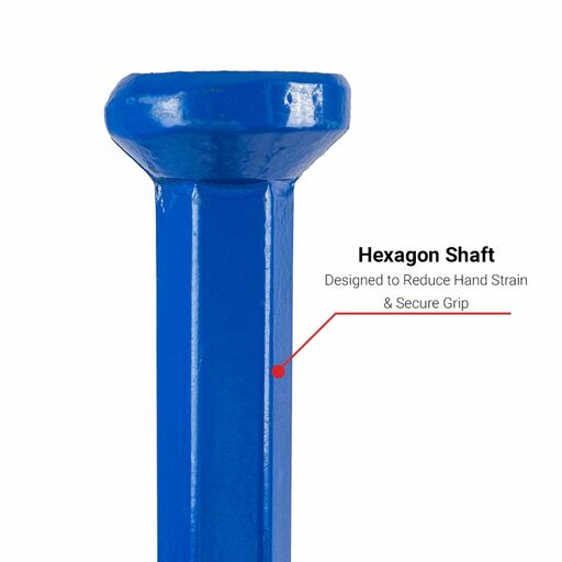 Iron Grip IWPCB60 60" Crow Bar  Wedge Point Hexagon – image 4