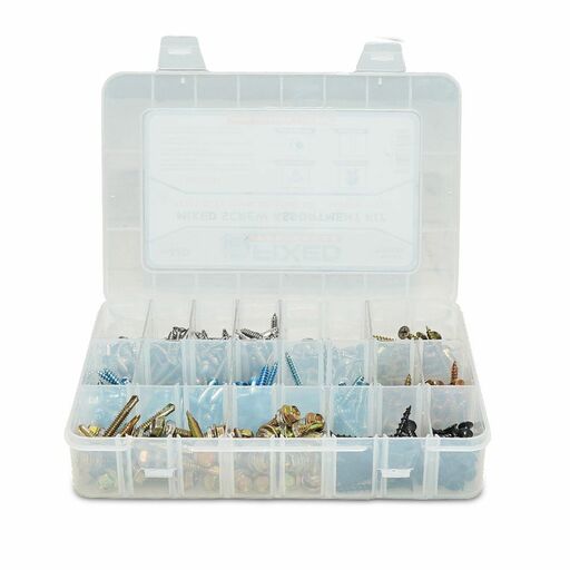Fixed Fasteners FMS320 320pce Mixed Screws Assortment Kit – image 2
