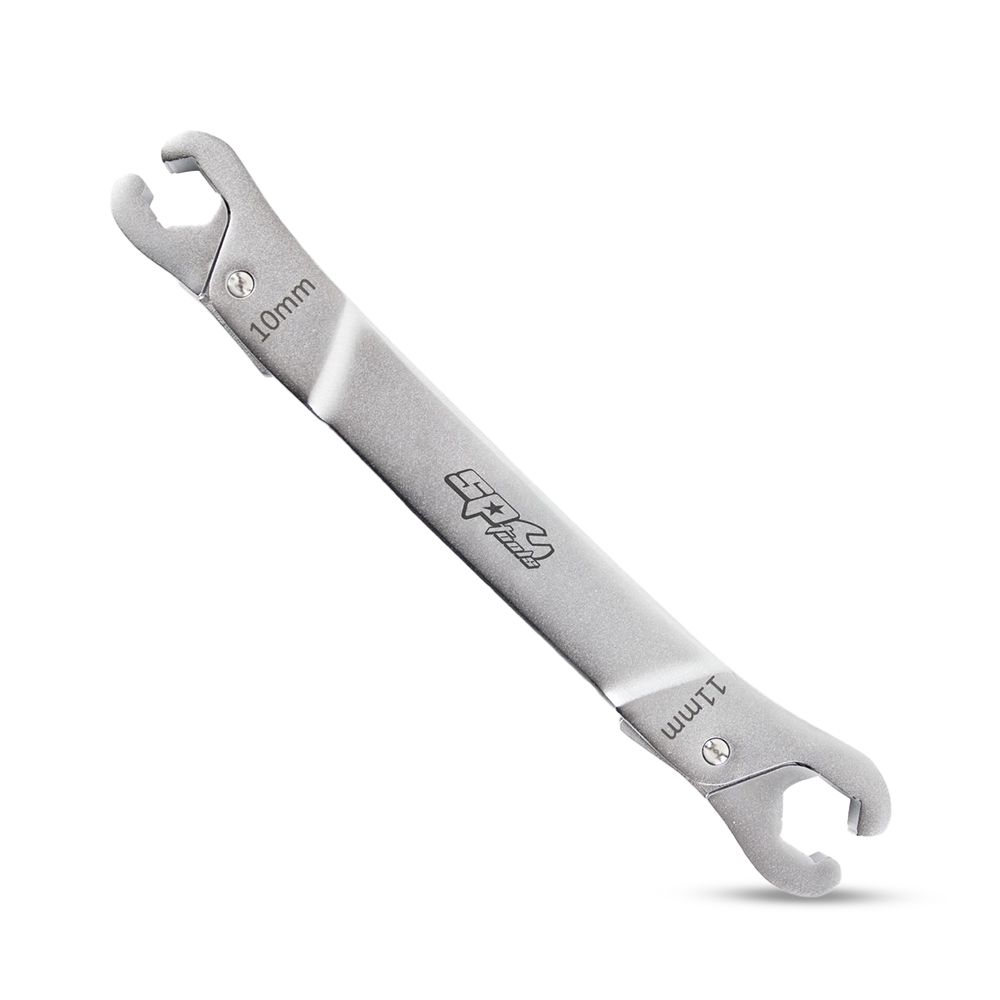 SP Tools SP16043 10mm x 11mm (3/8" x 7/16") Spanner Flare Nut Ratcheting – image 2