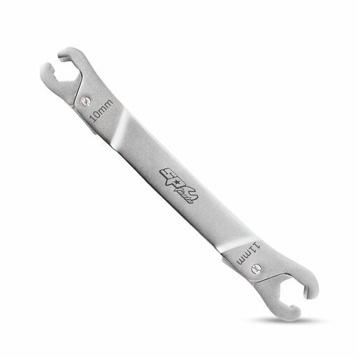 SP Tools SP16043 10mm x 11mm (3/8" x 7/16") Spanner Flare Nut Ratcheting – image 2