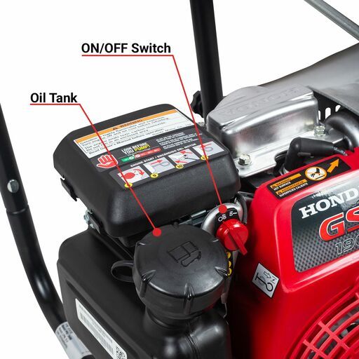 Typhoon TPW3400H 5.2HP 3400Psi Honda Powered Petrol High Pressure Washer – image 4
