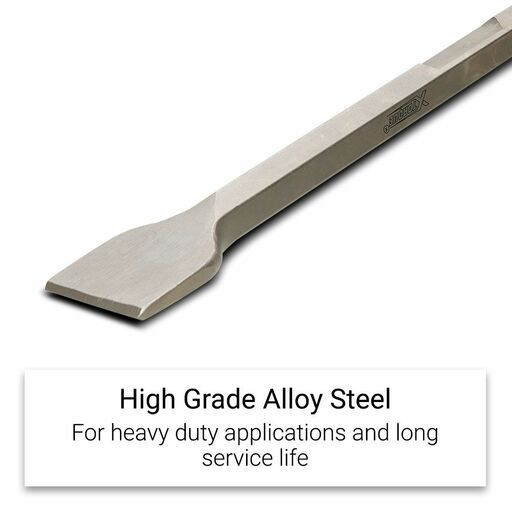 Xtorque X28HWC 28mm x 400mm Hex Shank Wide Chisel – image 5