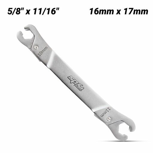 SP Tools SP16046 16mm x 17mm (5/8" x 11/16") Spanner Flare Nut Ratcheting