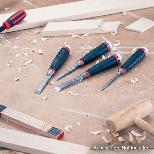 Hultafors 390671 4pce HDC S4 6mm, 12mm, 18mm 25mm Chisel Set – image 3