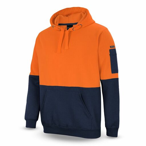 JB's Wear 6HVPHON HV Pull Over Hoodie Orange/Navy – image 2
