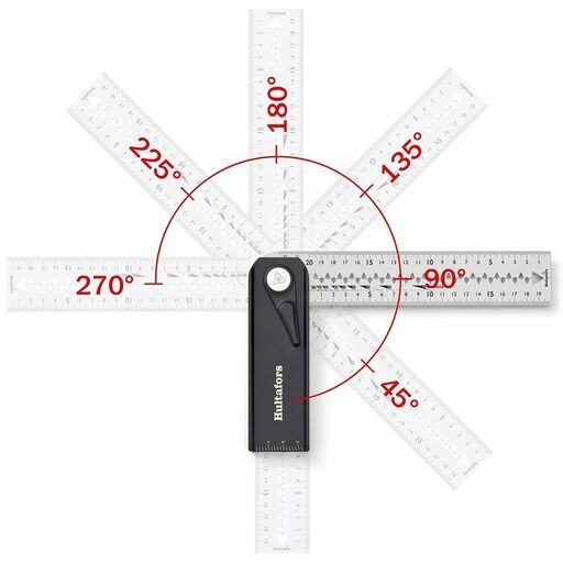 Hultafors 256023 45º - 270º Adjustable Quattro Bevel Square – image 4