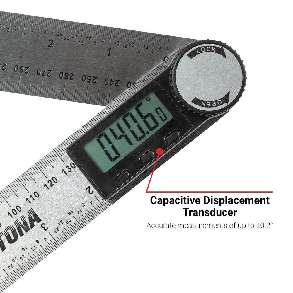 Daytona DAF200 200mm Digital Angle Finder – image 4