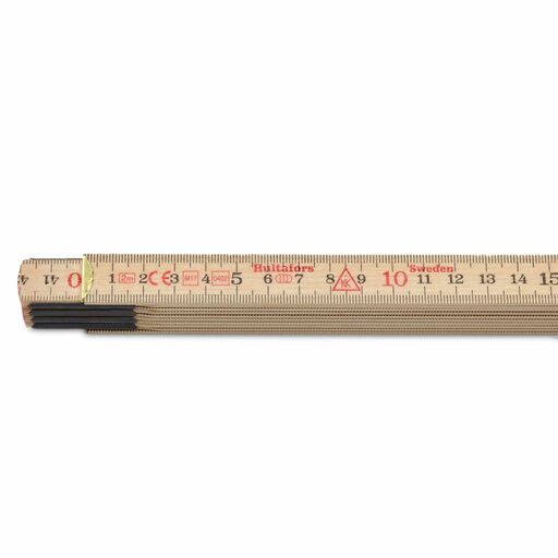 Hultafors 100004 2m Wooden Folding Rule – image 4