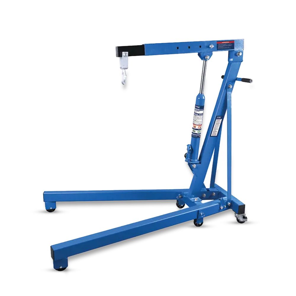 ITM TM832-01000 1000kg Folding Engine Crane – image 2
