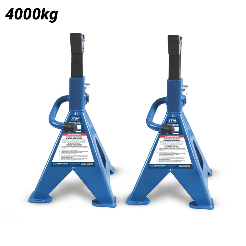 ITM TM820-04000 2-Pack 4000kg Ratchet Jack Stands – image 1