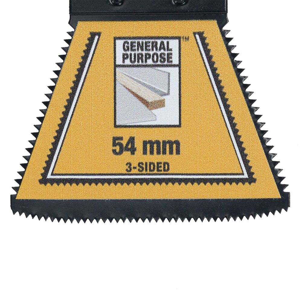 DeWalt DT20773-QZ 3-Sided 54mm BIM Multimat Multi-Tool Blade – image 5