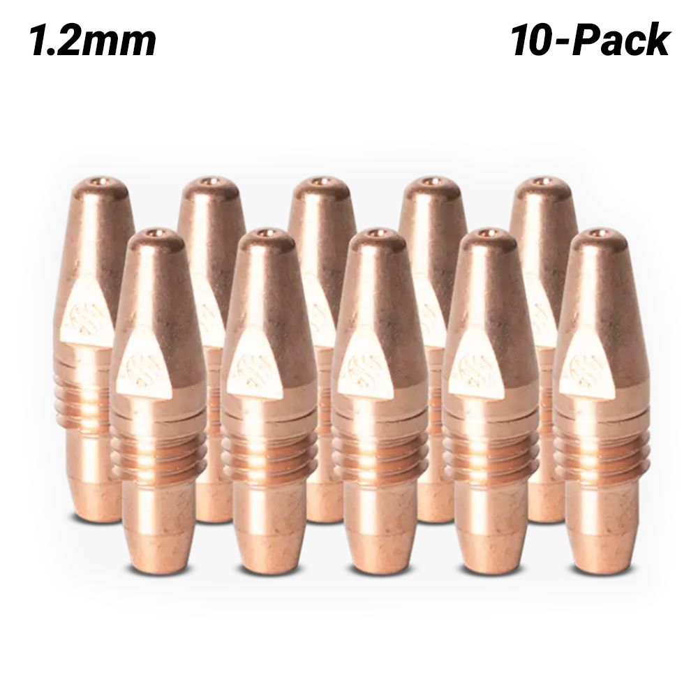 UNIMIG U11051 10-Pack 1.2mm Aluminium Contact Tips to Suit M350 / M580W – image 1