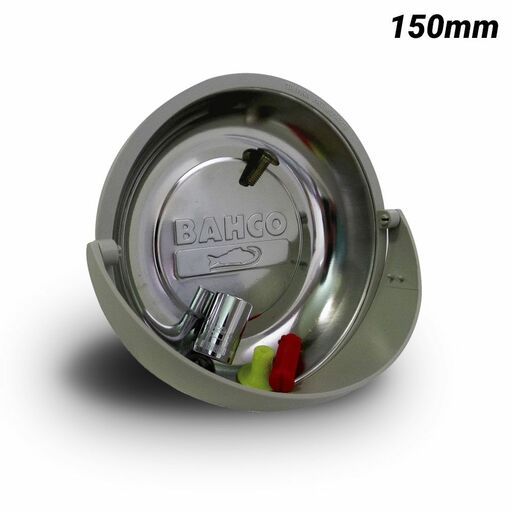 Bahco BMD150 150mm Round Magnetic Storage Dish with PVC Extension