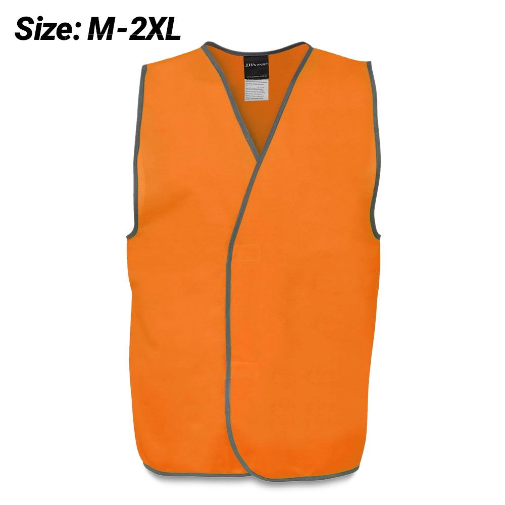 JB's Wear 6HVSVO JB's HI VIS Orange Safety Vest – image 1