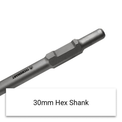 Techsmart T127TC 127mm x 30mm Tile Chisel With Shank – image 4