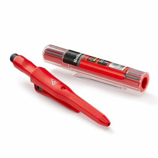 Hultafors 650230 Dry Marker & Refill Blister Pack - Graphite, Red, Yellow