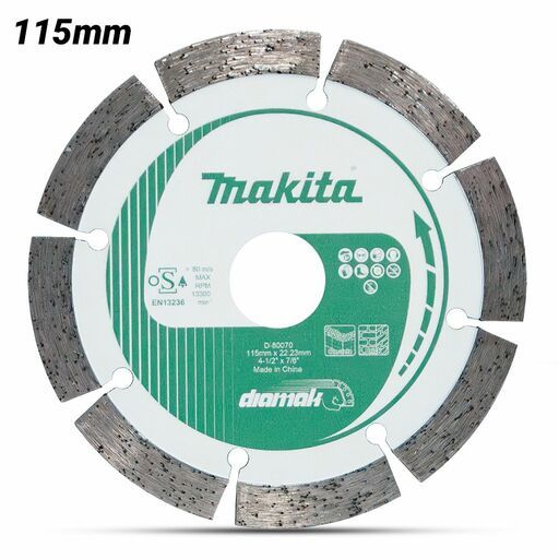 Makita D-80070 115mm x 22.23mm DIAMAK Segmented Diamond Blade
