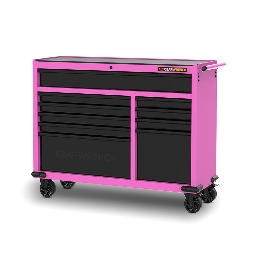 GEARWRENCH 89953PINK 288pce Combination Tool Kit with 10 Drawer Pink Roller Cabinet – image 2