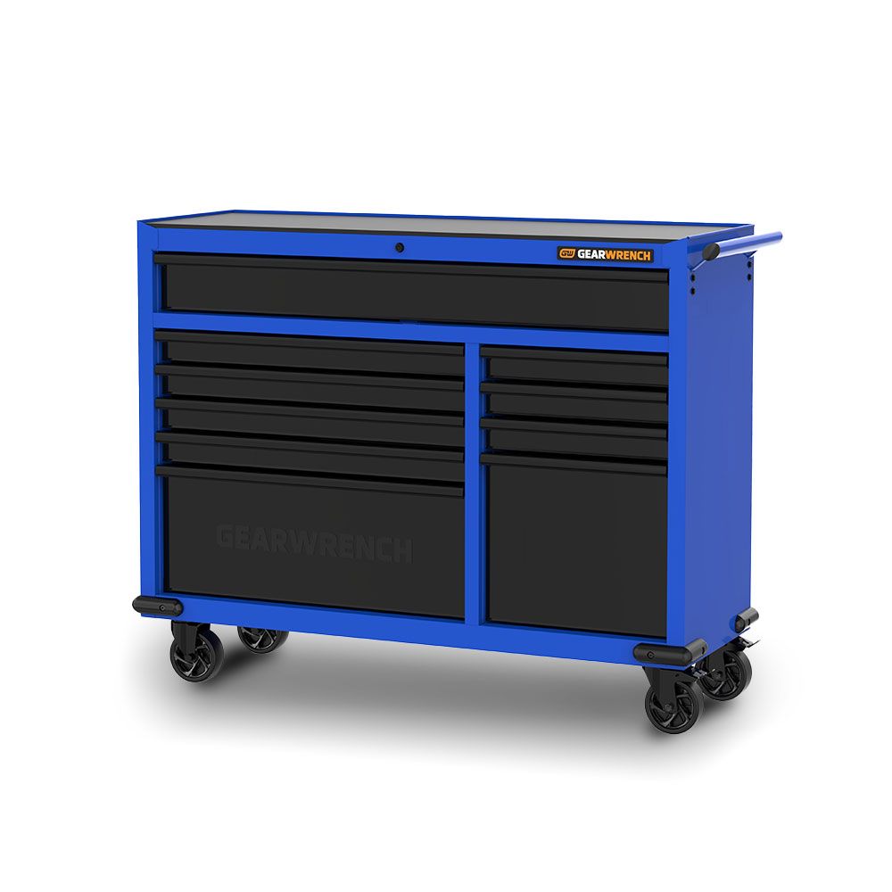 GEARWRENCH 89953BLUE 288pce Combination Tool Kit with 10 Drawer Blue Roller Cabinet – image 2