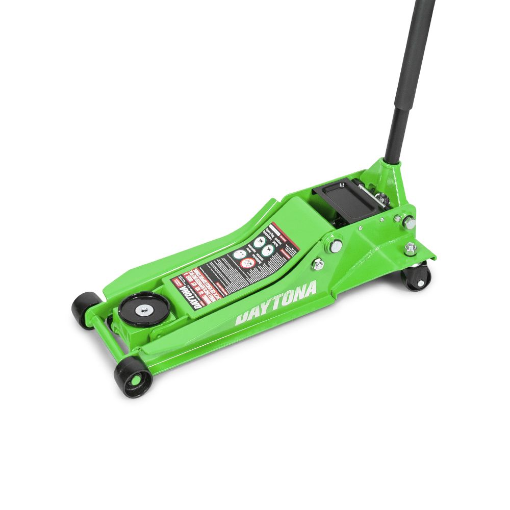 Daytona DLP2000G 2000kg Low Profile Service Jack Green – image 1