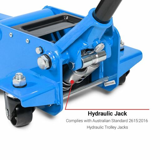Daytona DLP2000B 2000kg Low Profile Service Jack Blue – image 6