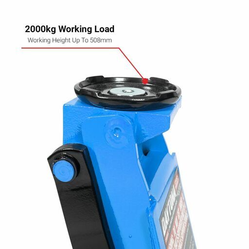 Daytona DLP2000B 2000kg Low Profile Service Jack Blue – image 5