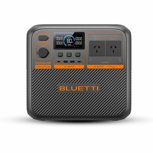 BlueTTI Premium 200 V2 (P-PR200V2-AU-GY-BL-010) Premium 200 V2 Portable Power Station – image 2