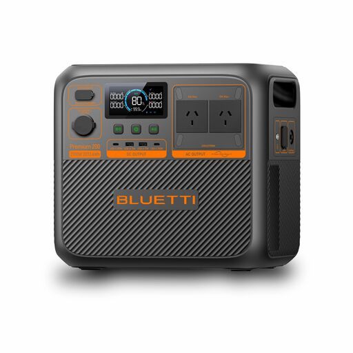 BlueTTI Premium 200 V2 (P-PR200V2-AU-GY-BL-010) Premium 200 V2 Portable Power Station