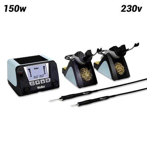 Weller T0053461599 150W / 230V 2 Channel Micro & Nano Soldering Kit