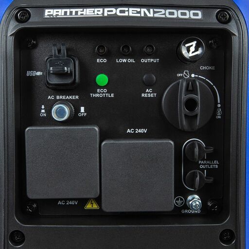 Panther PGEN2000 2.5kVA 2000W Ultra Quiet Compact Inverter Generator – image 5