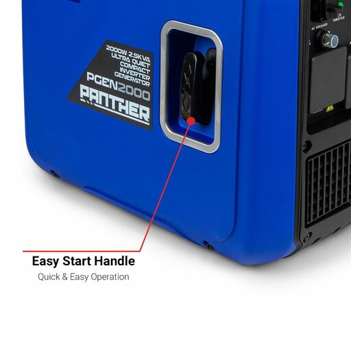 Panther PGEN2000 2.5kVA 2000W Ultra Quiet Compact Inverter Generator – image 6