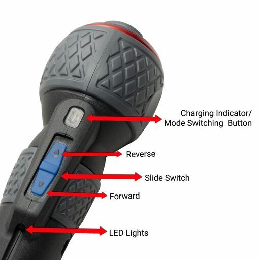 Vessel 220USB-P11EB-S 3.6V Li-ion USB Rechargeable 3 Speed Electric Screwdriver – image 7
