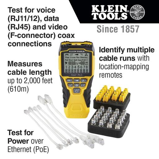 Klein A-VDV501-852 Scout Pro 3 Tester with Locator Remote Kit – image 9