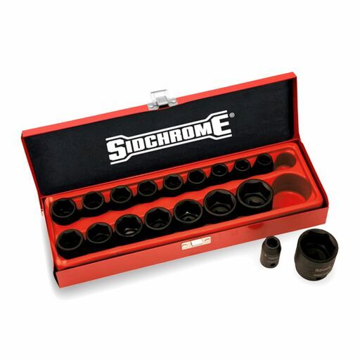 Sidchrome XS418M 18pce 1/2" Drive Metric Impact Socket Set – image 2