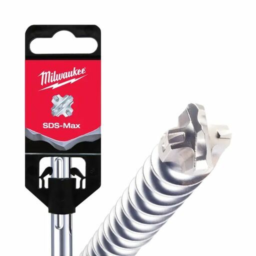 Milwaukee 4932352758 16mm x 920mm SDS Max 4-Cut Masonary Drill Bit – image 4