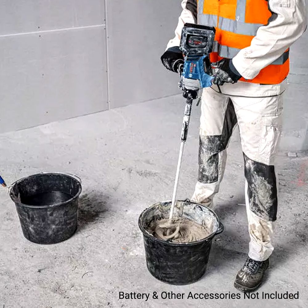 Bosch GRW 18V-120 (0.601.1C2.0B0) 18V Li-ion Cordless 120mm Stirring Mixer - Skin Only – image 7